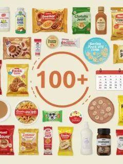 Collection of diverse lifestyle product freebies, including cosmetics, snacks, and home essentials, signifying over $100 in annual savings for 2025.