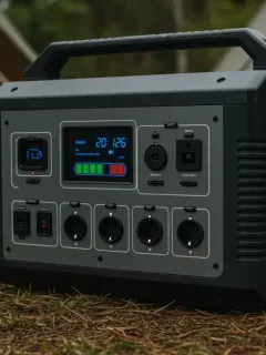 High-capacity portable power station for emergency preparedness