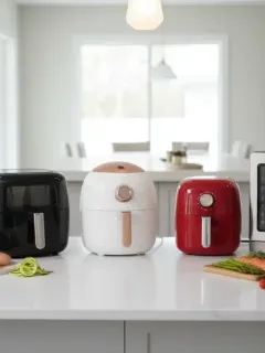 Expert review of the top 5 air fryers for healthy cooking in American kitchens, 2026 edition, showcasing various models.