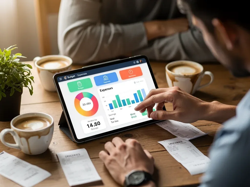 Digital budgeting and expense tracking