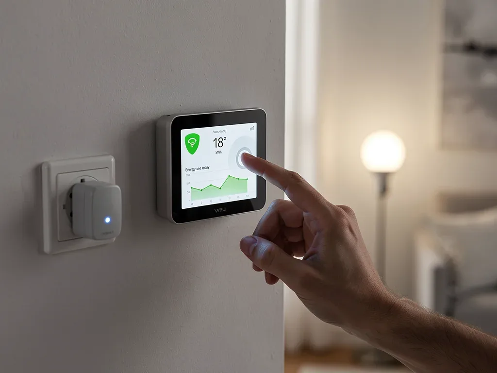 Adjusting smart thermostat for optimal home energy savings
