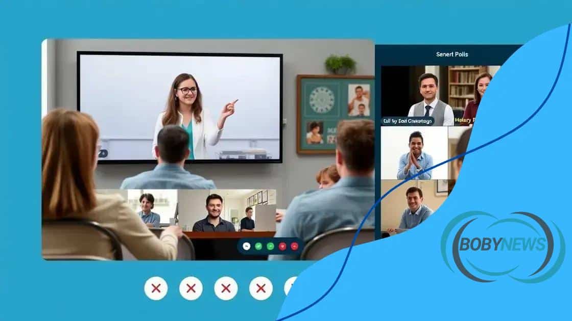 Engaging students in a virtual classroom