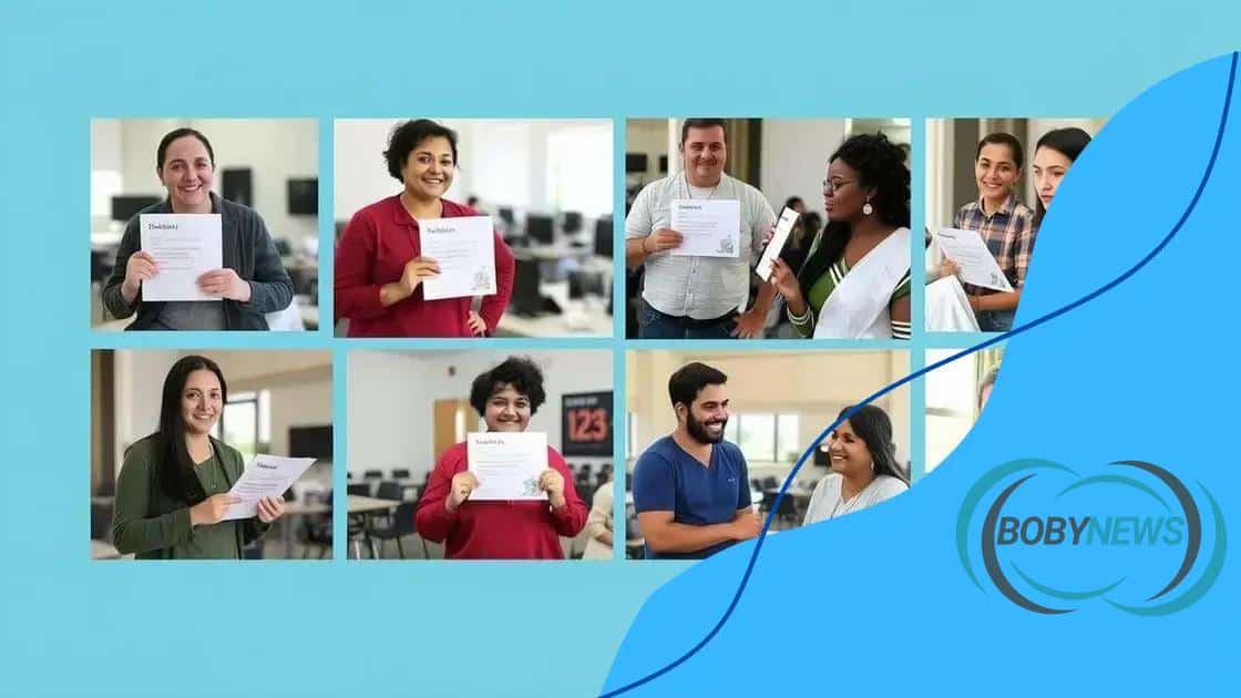 Real-life success stories from adult learners