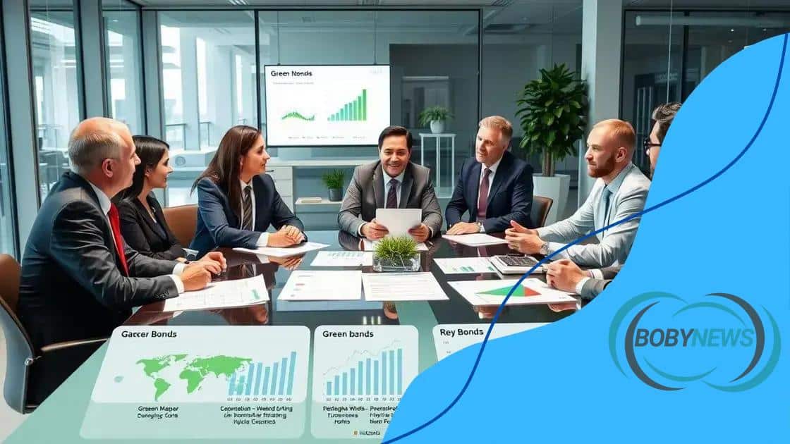 Key players in the green bonds marketplace