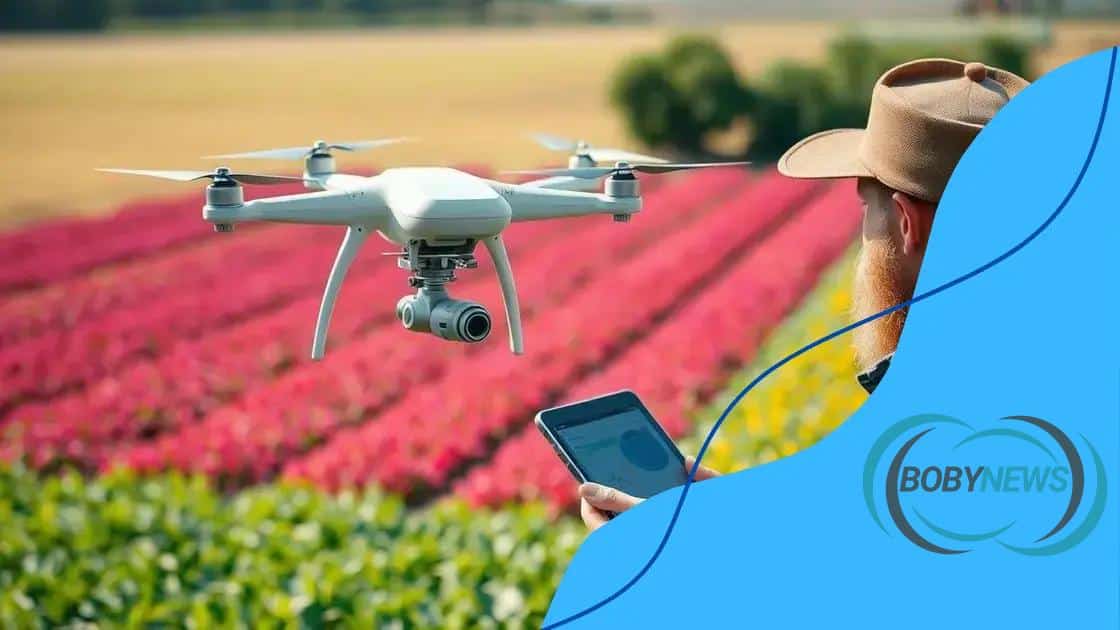 How drones improve crop monitoring