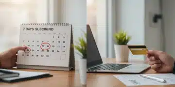 Comparing 7-day versus 30-day free trial terms on digital calendars