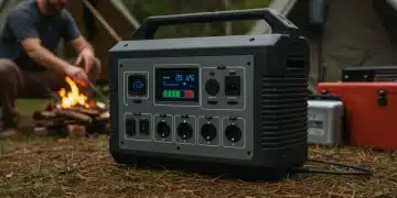 High-capacity portable power station for emergency preparedness