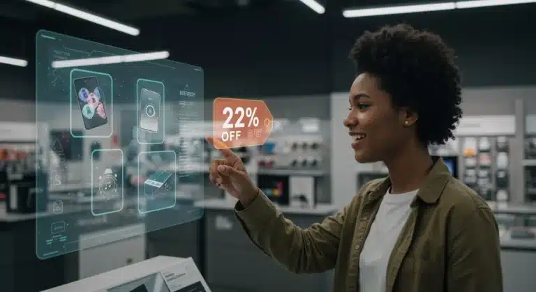 Savvy consumer finding 22% off tech gadgets in 2026