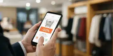 Person smartly saving on premium lifestyle products with new strategies