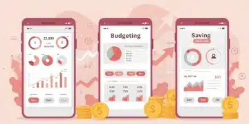 Illustration of top 3 smart lifestyle budgeting apps on phone screens with savings graphics.