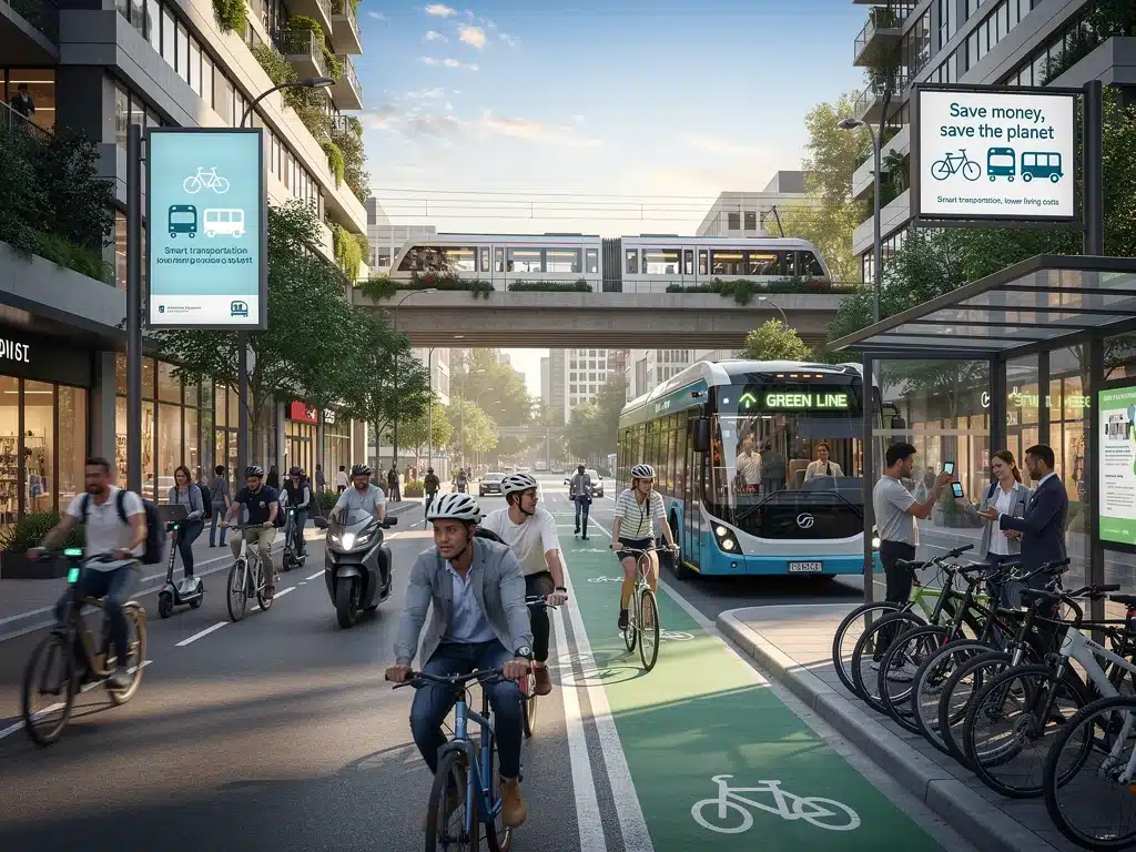 Sustainable transportation as a smart swap for daily commutes